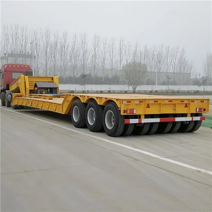 3 Line 6 Axle Front Loading Low Loader