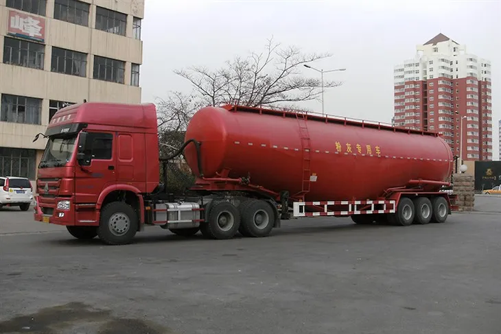 75 M³ Cement Powder Tank Semi-Trailer