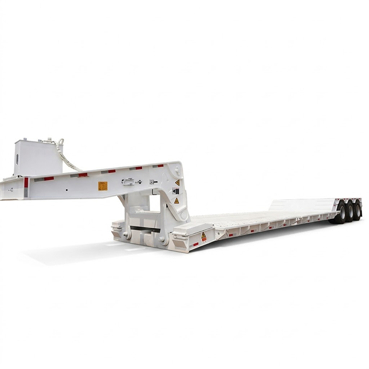 100T Lowbed معقوفة مقطورة